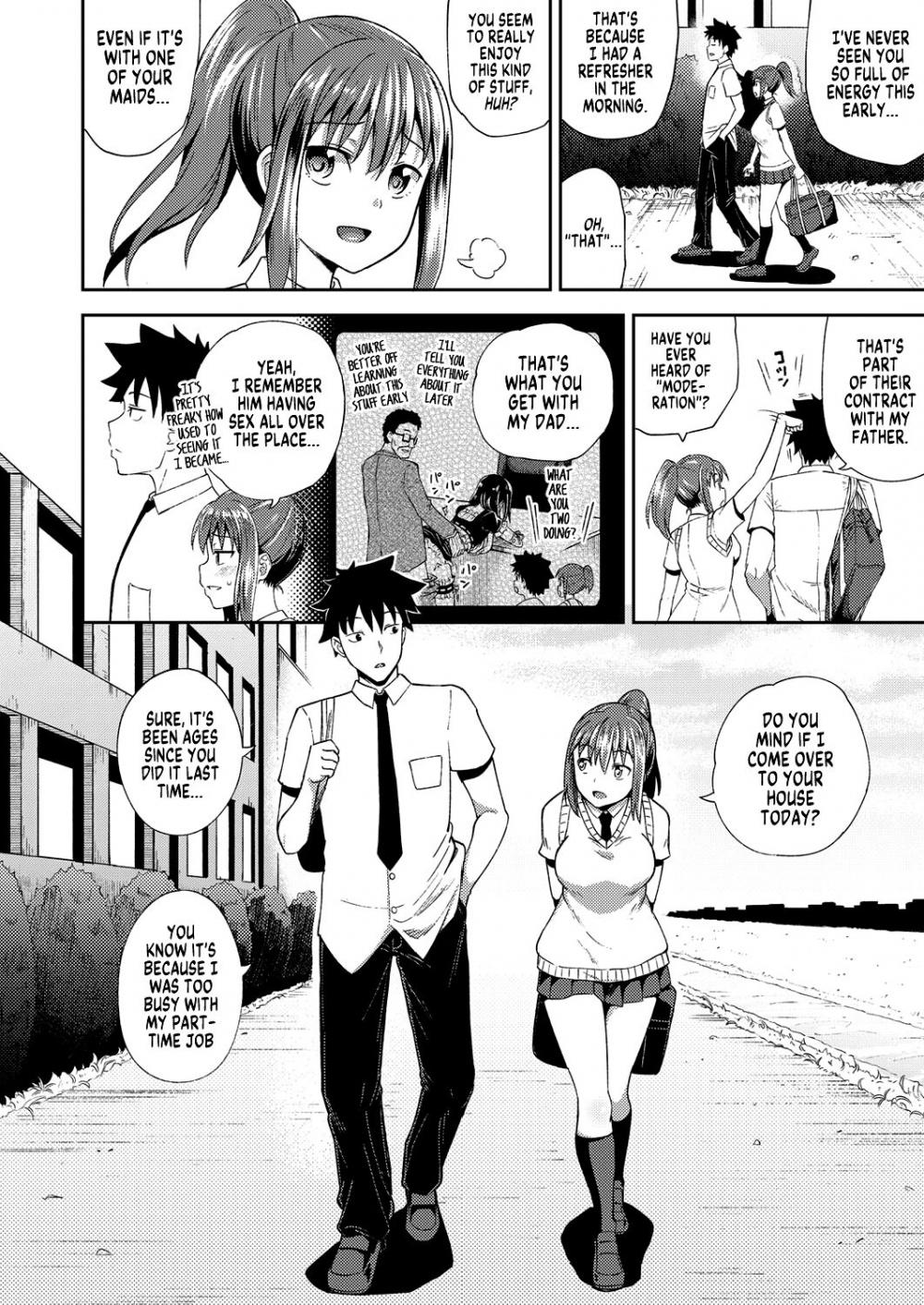 Hentai Manga Comic-My Childhood Friend is my Personal Mouth Maid-v22m-v22m-v22m-Chapter 1-3